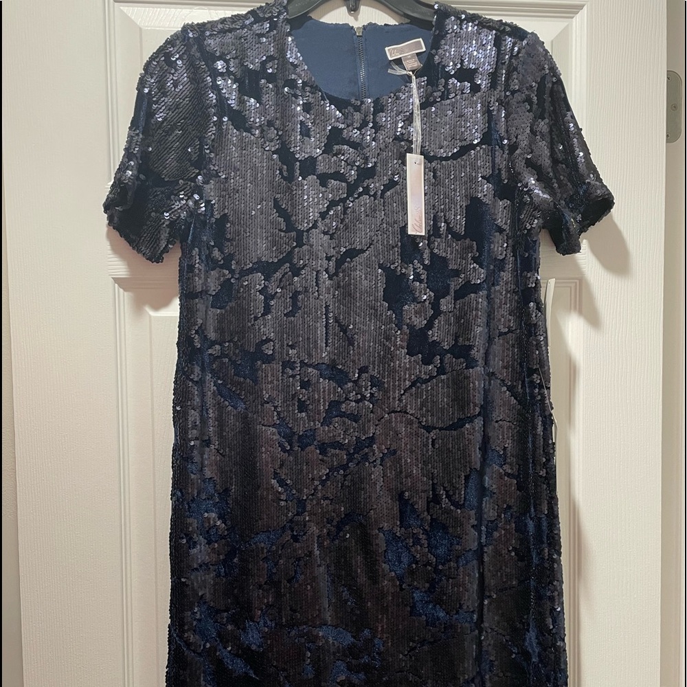 Blue Sequins dress
